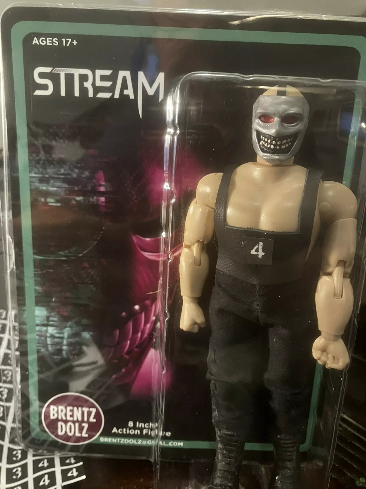 Brentz Dolz Stream (2024) - Player 4 - 8" Art Action Figure