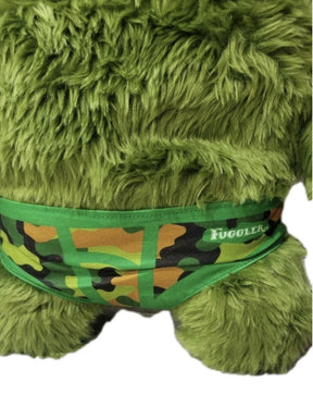Fuggler - Bigg Fuggs - Green Monster - Chuckles - 18" Plush Figure