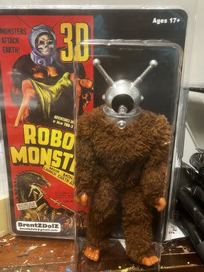 Brentz Dolz Robot Monster in 3D - Ro-Man 8" Art Action Figure