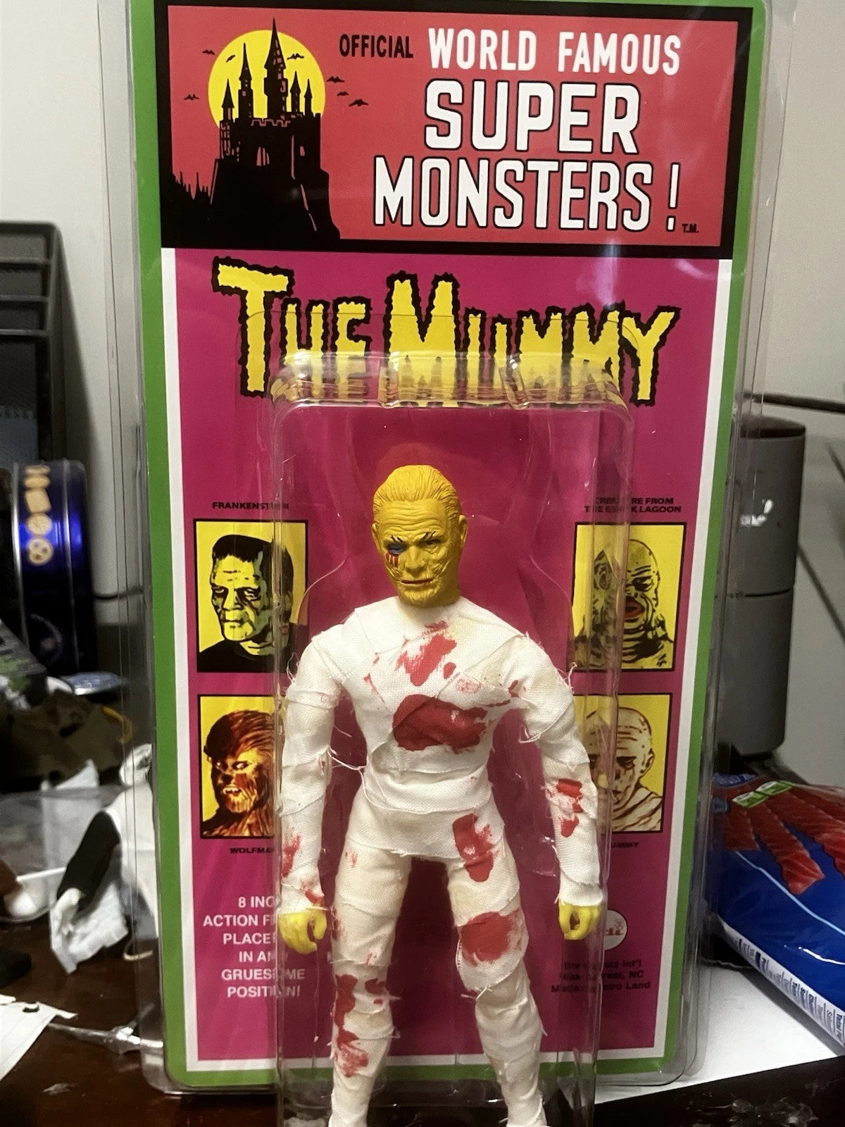 Brentz Dolz World's Famous Monsters - The Mummy 8" Art Action Figure