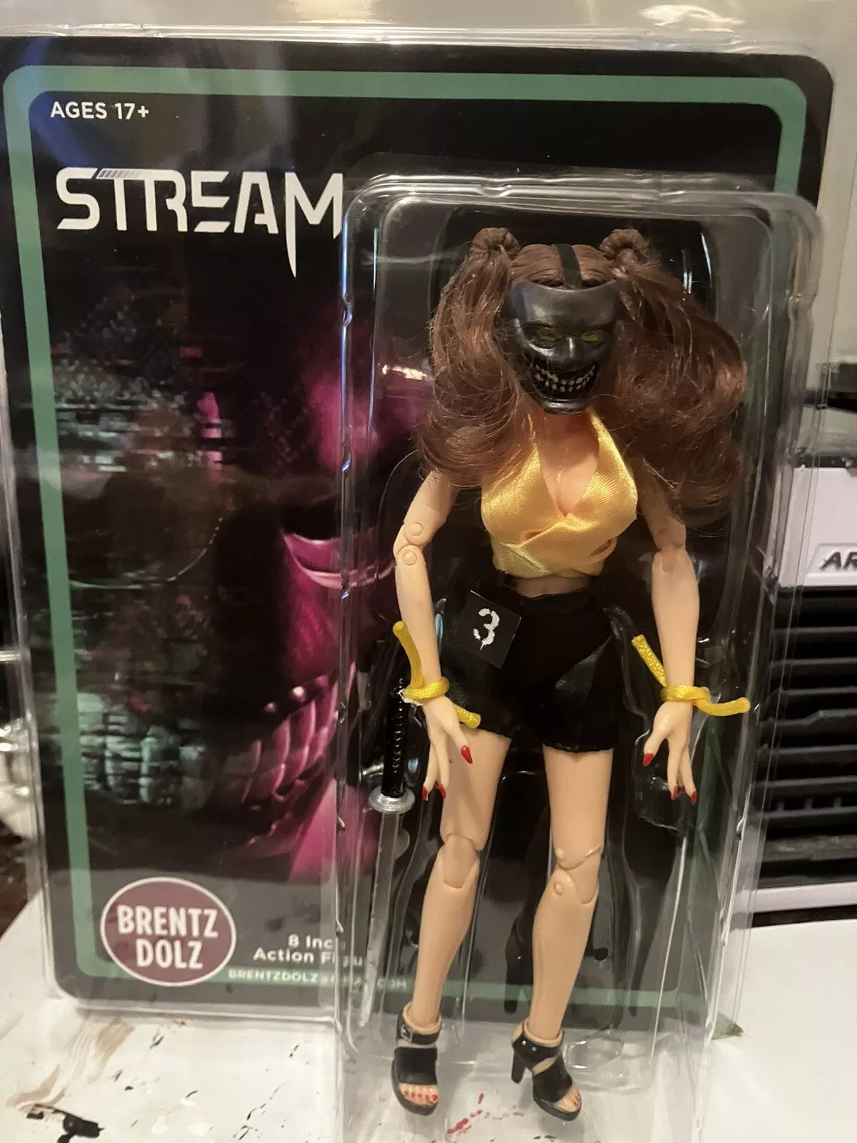 Brentz Dolz Stream (2024) - Player 3 - 8" Art Action Figure