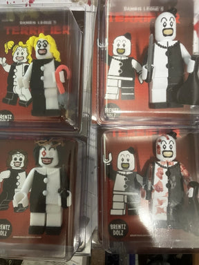 Brentz Dolz Set of 4 Terrifier - 4" Block Men Figures