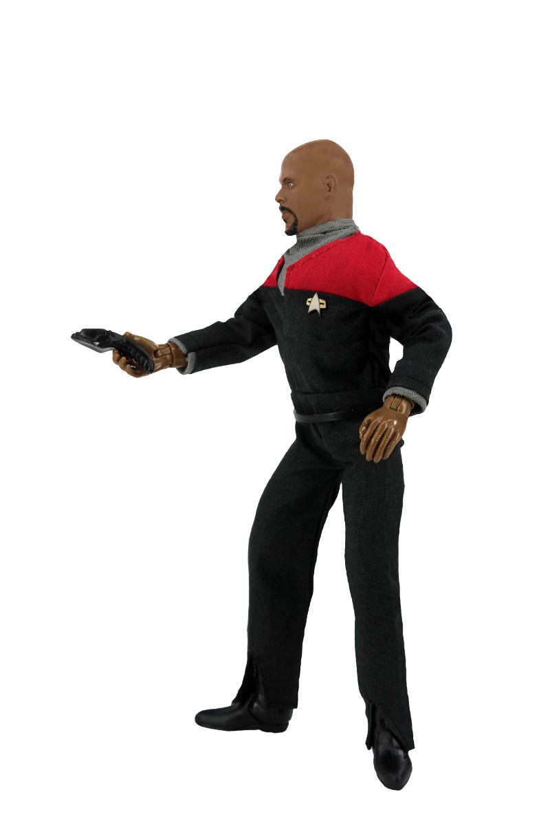 Damaged Package Mego Topps X - Star Trek - Captain Sisko 8" Action Figure