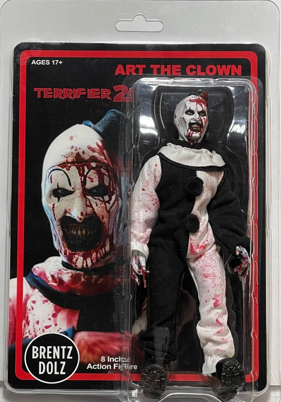 Brentz Dolz Terrifier 2 - Art the Clown 8" Action Figure