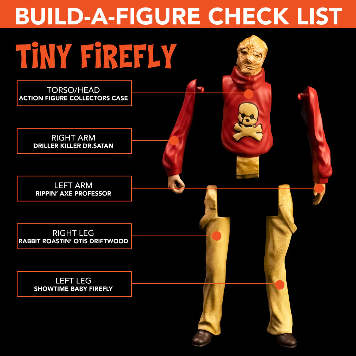 Trick or Treat Studios - House of 1000 Corpses - Showtime Baby Firefly & Fishboy 5" Action Figure