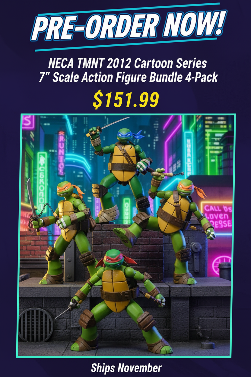 TMNT 2012 Vertical Portrait