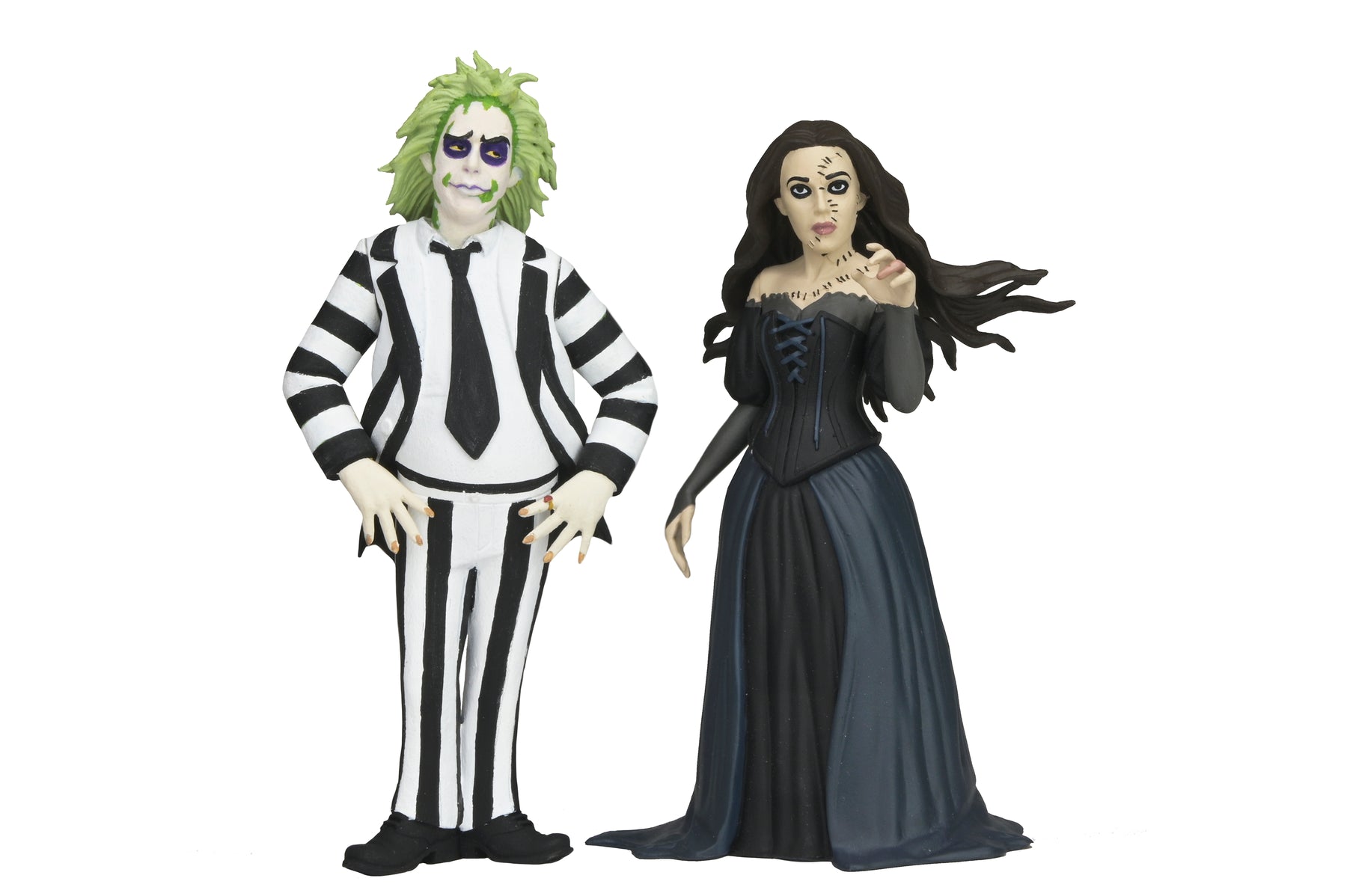 NECA - Toony Terrors Beetlejuice (2024) Beetlejuice & Delores 6" Action Figure 2-Pack