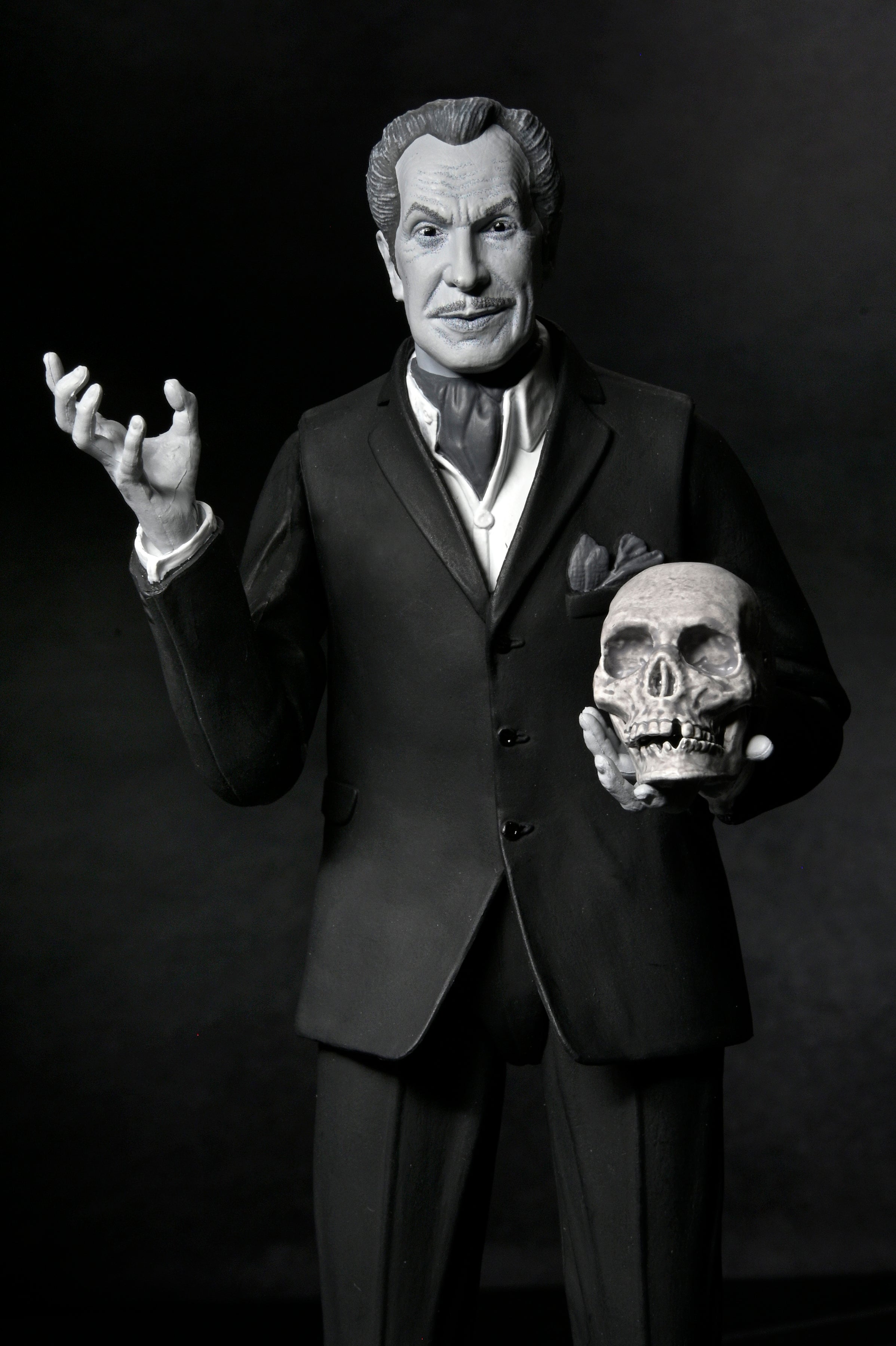 Damaged Package - NECA - Universal Monsters - Ultimate Vincent Price (Black & White) 7" Scale Action Figure