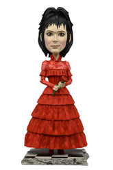 NECA - Beetlejuice (2024) - Lydia Deetz In Red Dress Head Knocker (Pre-Order Ships October)