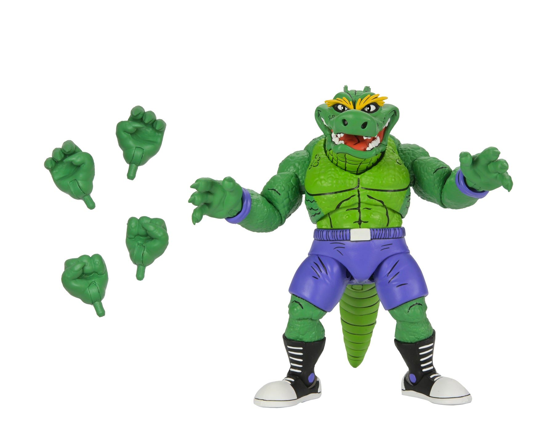 NECA - TMNT: Archie Comics - Stump Wrestling Leatherhead 7" Action Figure (Pre-Order Ships February 2025)