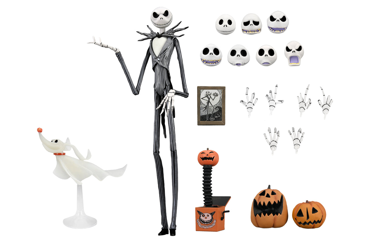 NECA - Nightmare Before Christmas - Ultimate Jack Skellington 7” Scale Action Figure (Pre-Order Ships December)