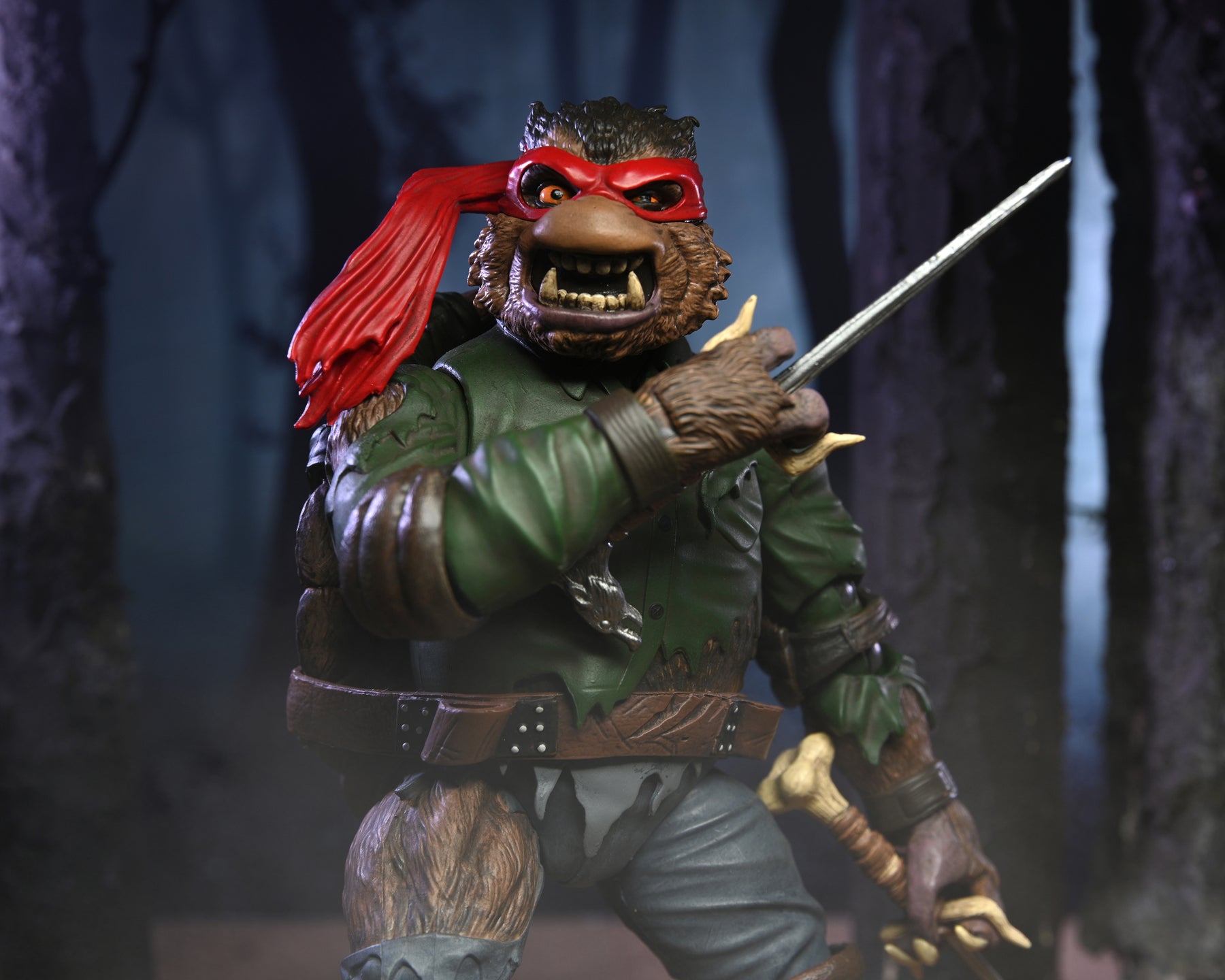 NECA - Universal Monsters x TMNT - Ultimate Raphael as Wolfman 7" Action Figure