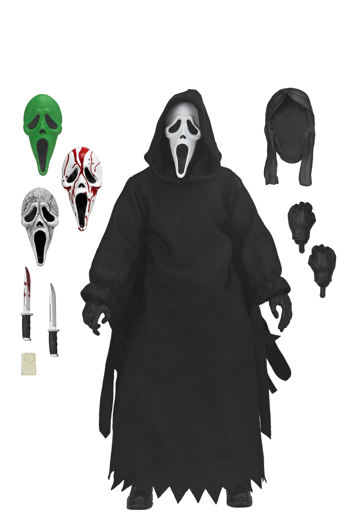 NECA - Scream - Ghostface (Updated Version) 8" Clothed Action Figure (Pre-Order Ships October 2025)