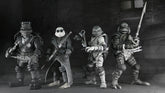 NECA - Universal Monsters x TMNT - Ultimate Black & White Action Figure 4-Pack (Pre-Order Ships October)