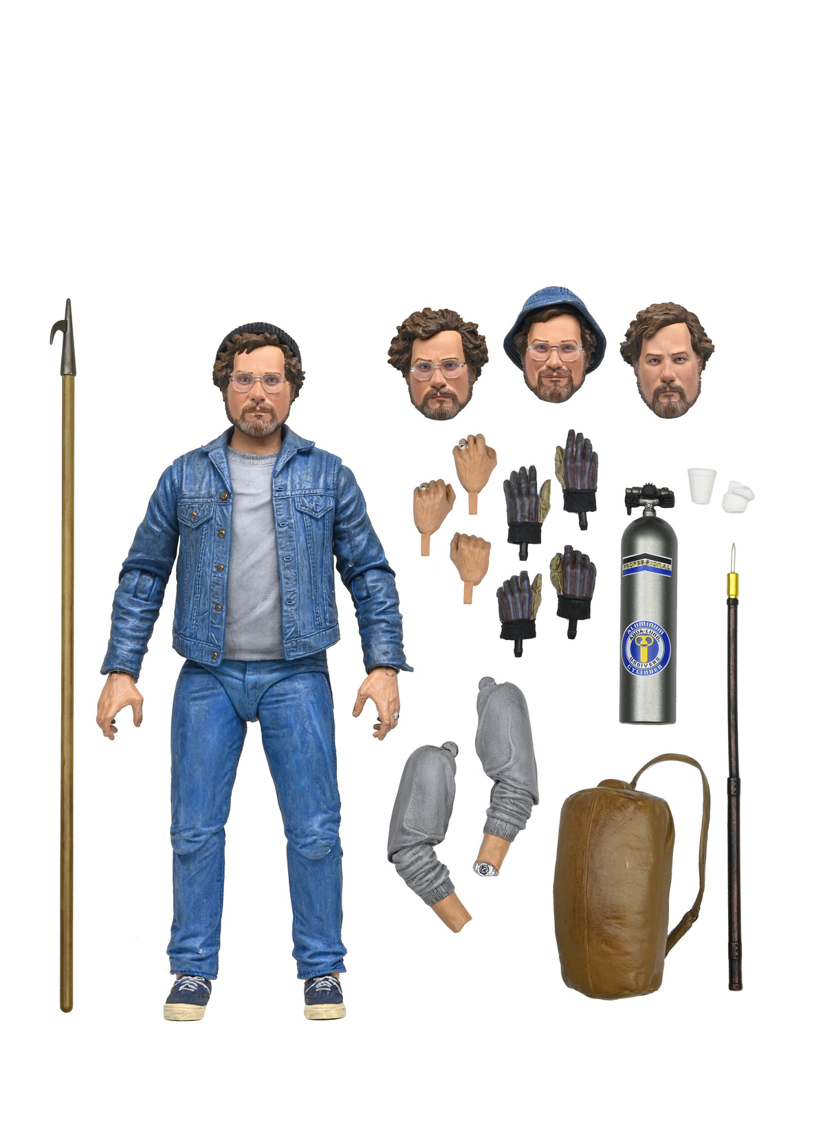 NECA - Jaws - 50th Anniversary Ultimate Matt Hooper (Amity Arrival)  7" Scale Action Figure (Pre-Order Ships Q3 2025)