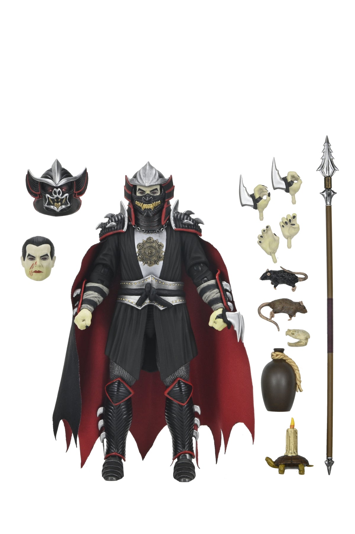 NECA - Universal Monsters x TMNT - Ultimate Shredder as Dracula 7" Scale Action Figure (Pre-Order Ships May 2025)