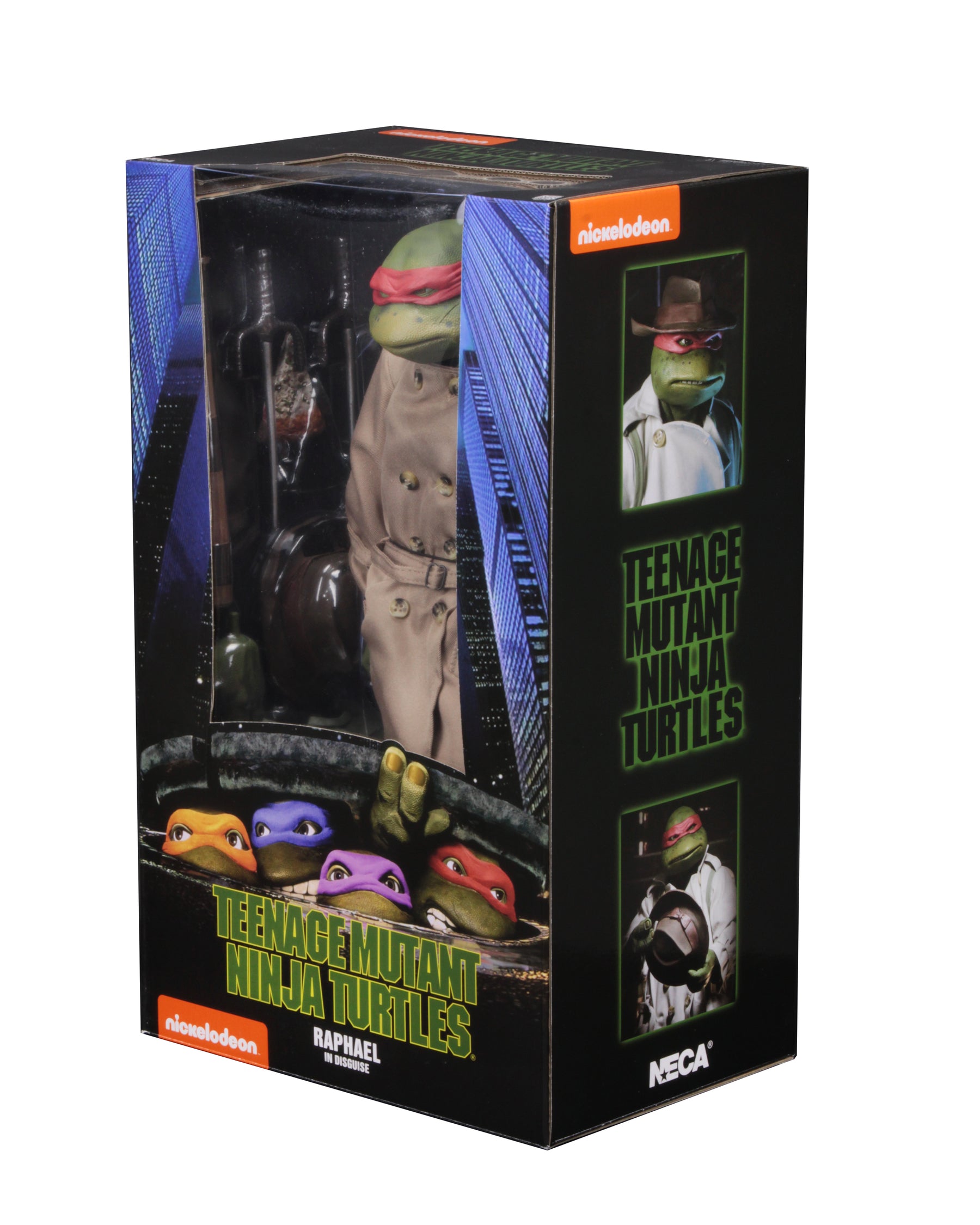 NECA - Teenage Mutant Ninja Turtles (1990 Movie) - Raphael (In Disguise) 1/4 Scale Action Figure (Pre-Order Ships October 2025)