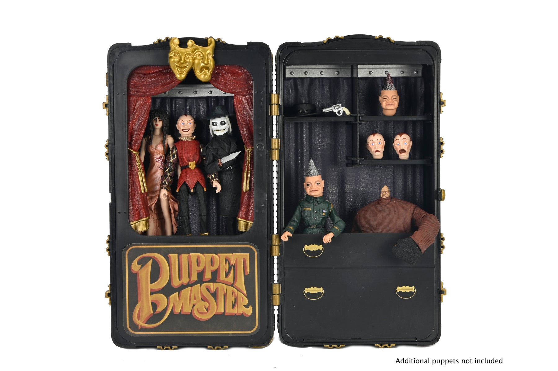 NECA - Puppet Master - Leech Woman & Toulon's Puppet Case Figure 2-Pack (Pre-Order Ships November)