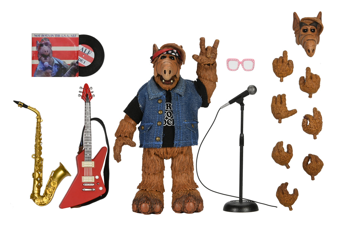 NECA - Ultimate Born To Rock ALF 7" Action Figure (Pre-Order Ships August)