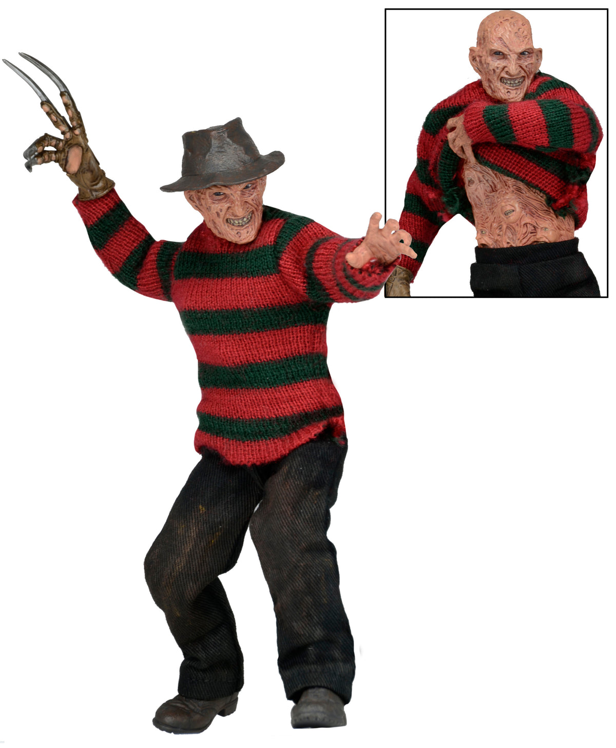 NECA - Nightmare on Elm Street - Dream Warriors Freddy 8" Clothed Action Figure (Pre-Order Ships October)