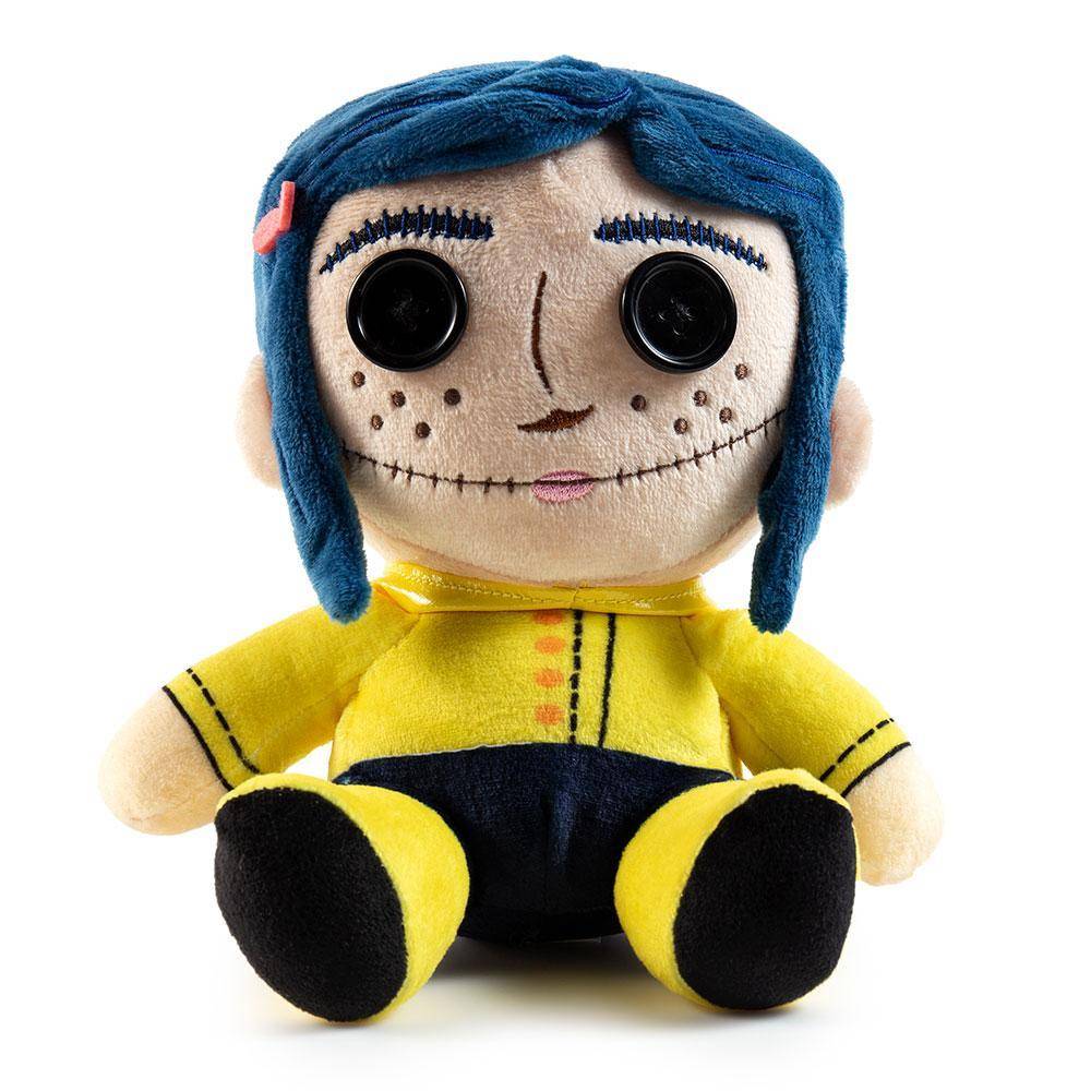 Kidrobot - Coraline - Coraline with Button Eyes Phunny Plush