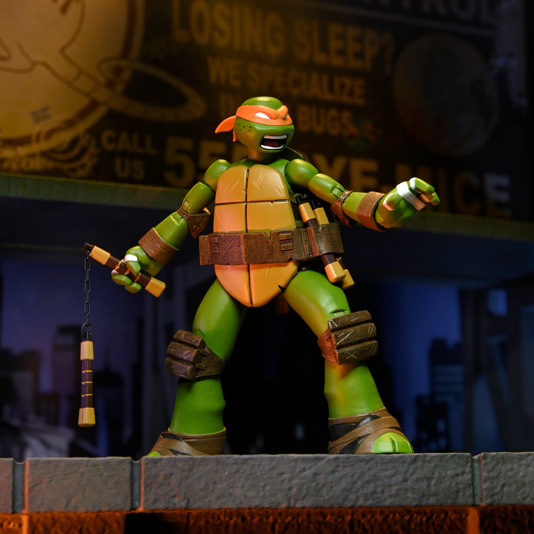NECA - TMNT (2012 Cartoon Series) 7" Scale Action Figure Bundle 4-Pack (Pre-Order Ships November)