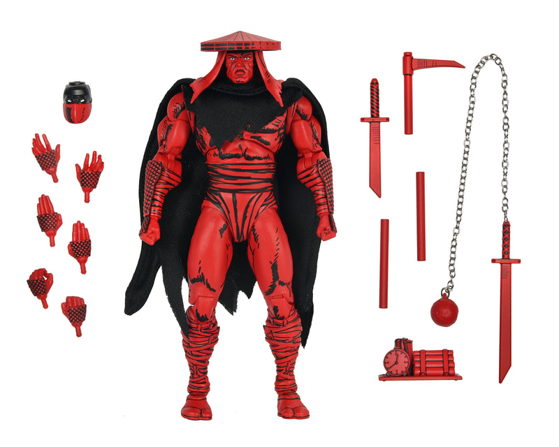 NECA - TMNT: Mirage Comics - Ultimate Foot Assassin (Red & Black Variant) 7" Scale Action Figure