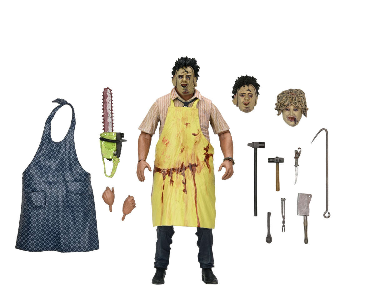 NECA - Texas Chainsaw Massacre - 50th Anniversary Ultimate Leatherface 7" Scale Action Figure (Pre-Order Ships April 2025)