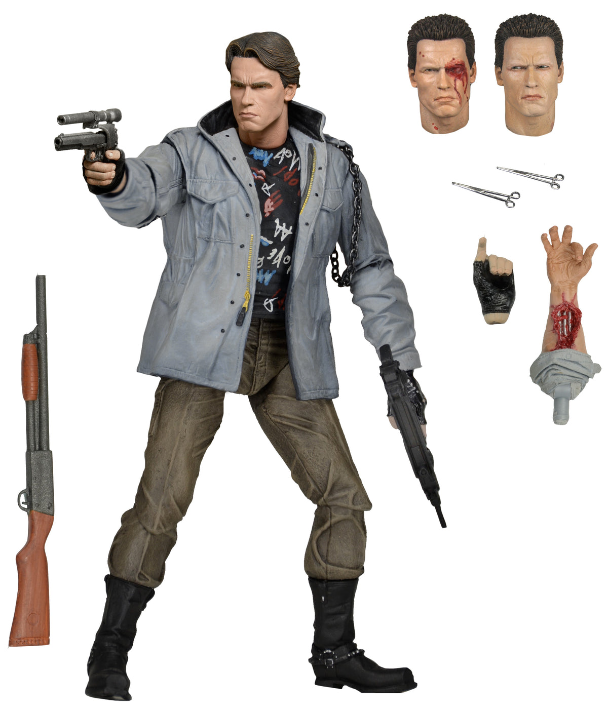 NECA - Terminator - Ultimate T-800 (Tech Noir) 7" Scale Action Figure (Pre-Order Ships February 2026)