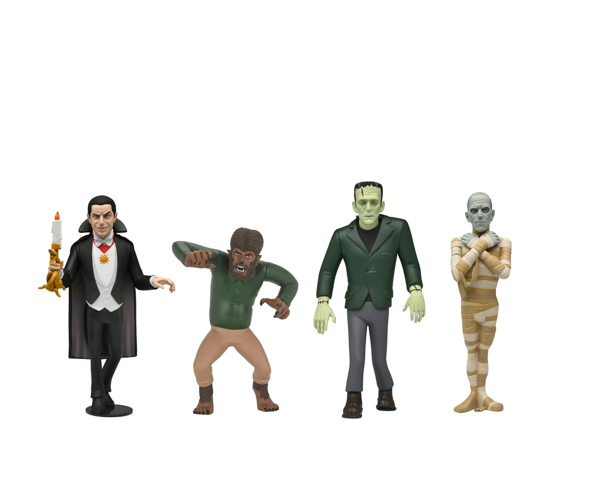 NECA - Toony Terrors - Universal Monsters 6" Action Figures Set of 4 (Pre-Order Ships October)