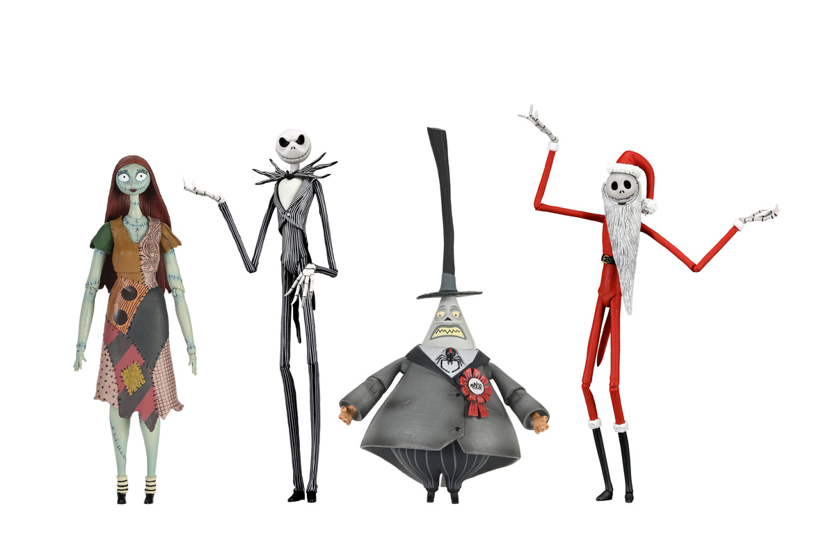 NECA - Nightmare Before Christmas - Bundle Of 4 Ultimate 7” Scale Action Figures (Pre-Order Ships December)