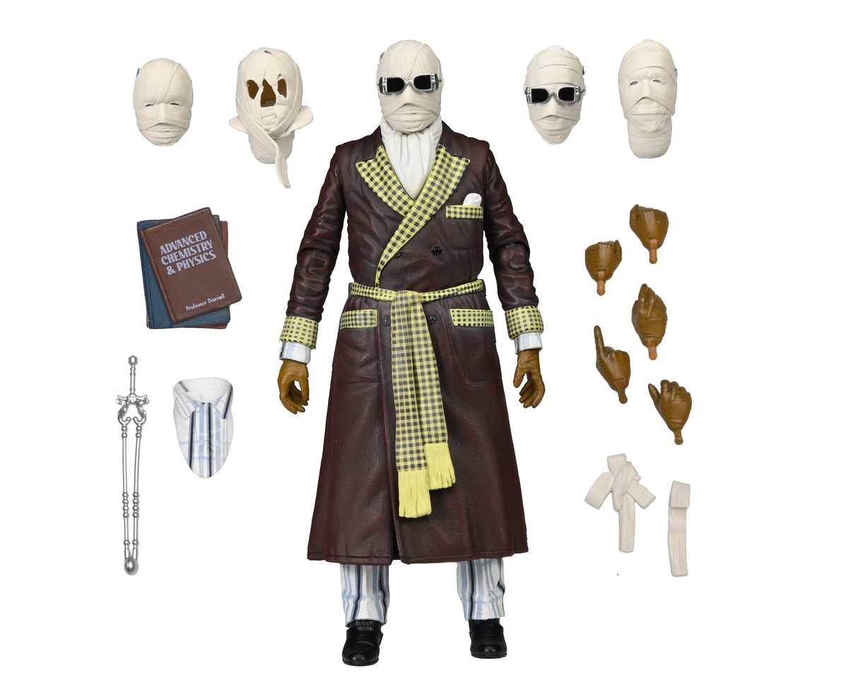 NECA - Universal Monsters - Ultimate Invisible Man "Kemp House" (Color) Action Figure