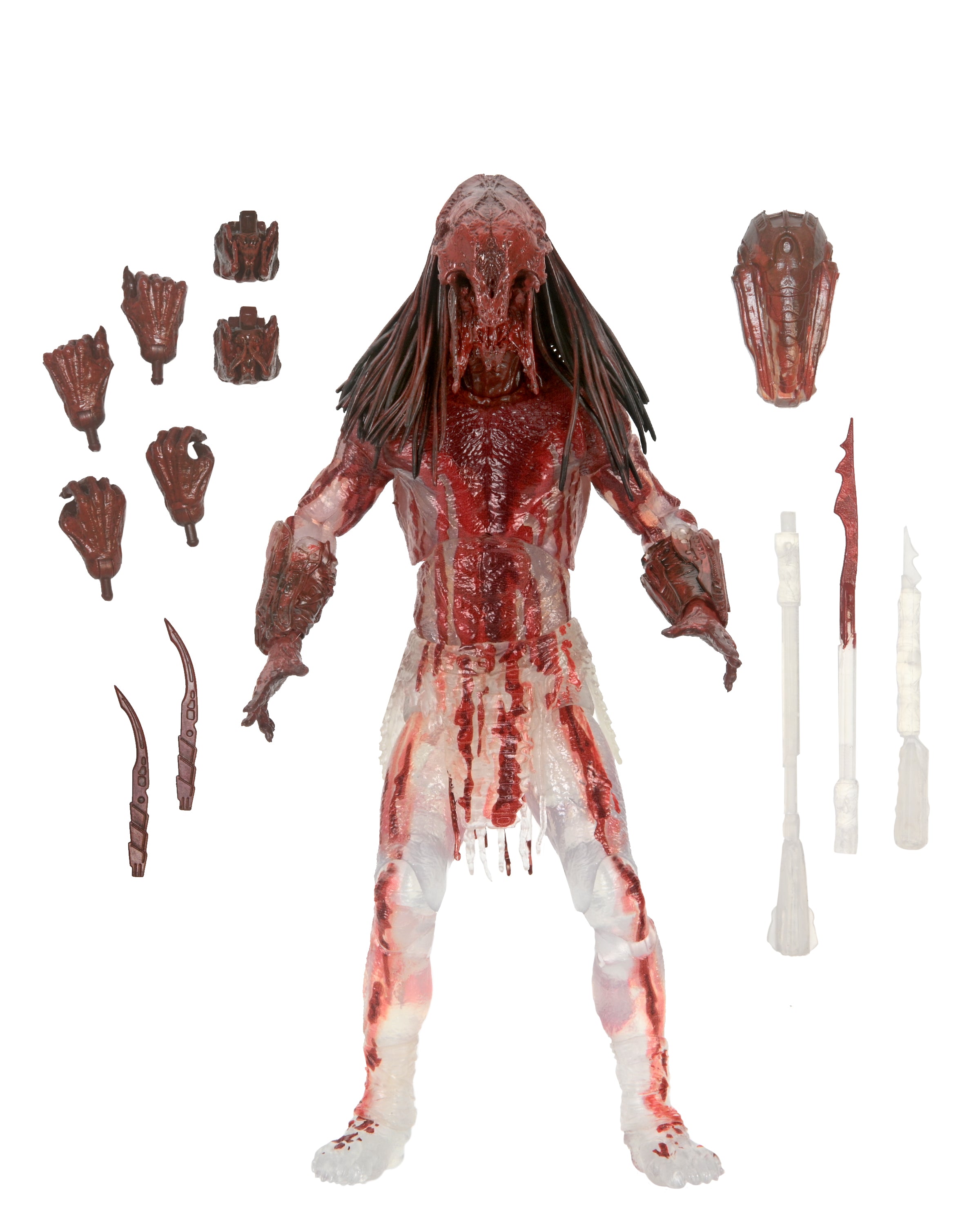 Damaged Package - NECA - Prey - Ultimate Feral Predator (Bear Blood) Action Figure