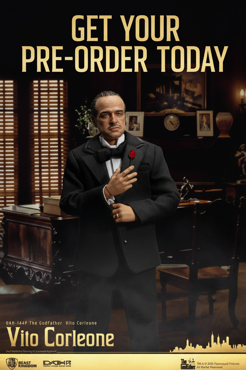 Vito Corleone Pre-Order Banner