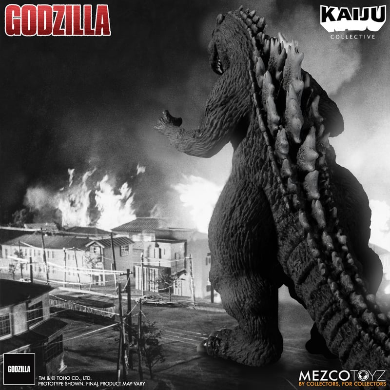 Kaiju Collective - Godzilla (1954) Black and White Edition (Pre-Order Ships December 2023)