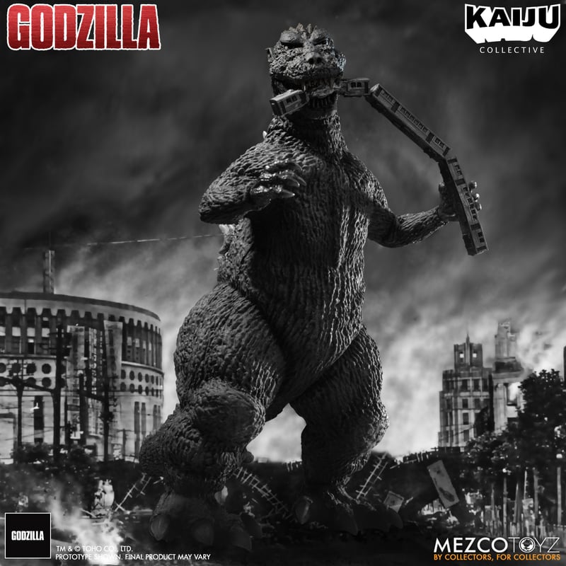 Kaiju Collective - Godzilla (1954) Black and White Edition (Pre-Order Ships December 2023)