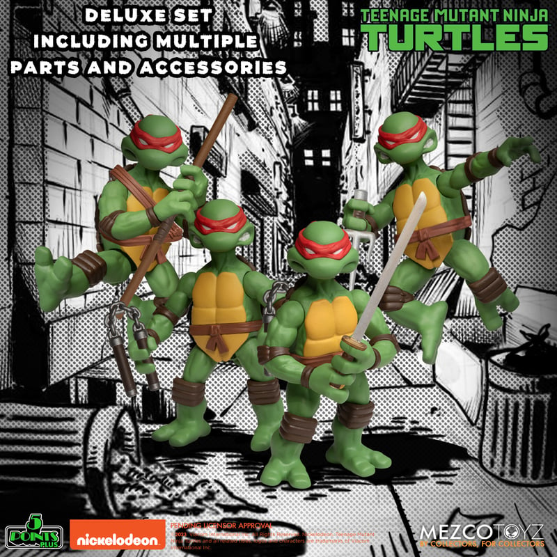 5 Points - Teenage Mutant Ninja Turtles Deluxe Set