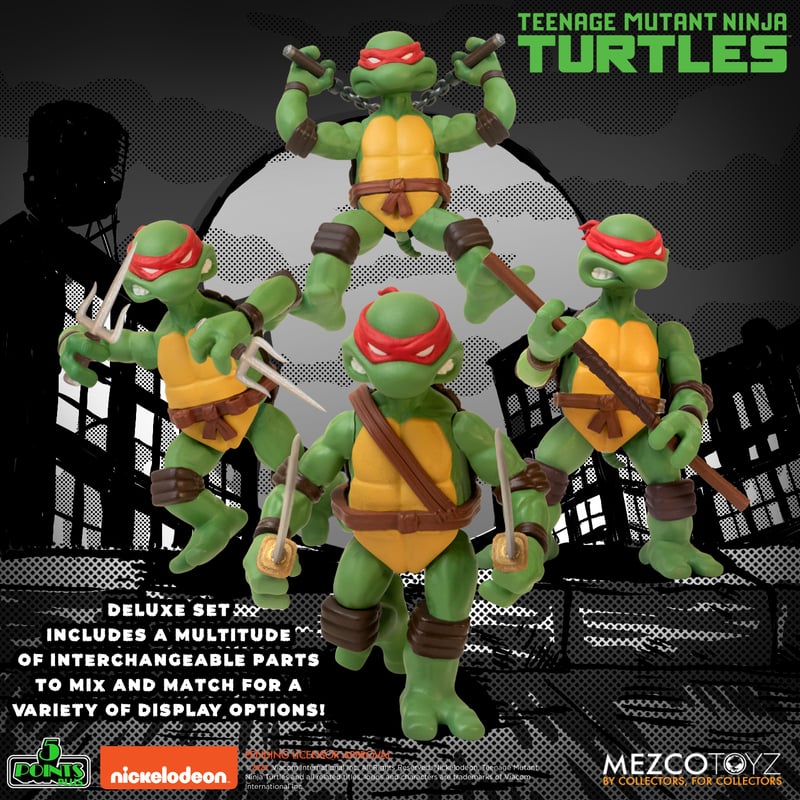 5 Points - Teenage Mutant Ninja Turtles Deluxe Set