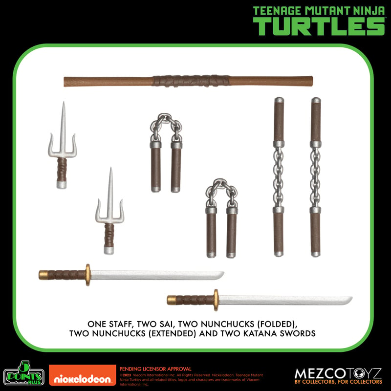 5 Points - Teenage Mutant Ninja Turtles Deluxe Set