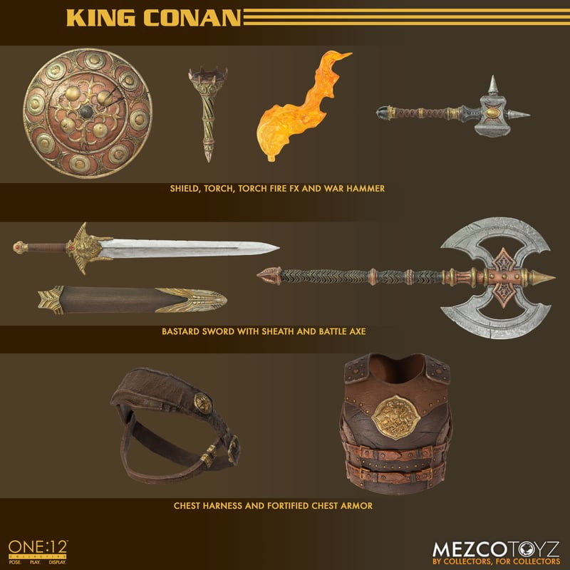 One:12 Collective - Conan: King Conan Figure