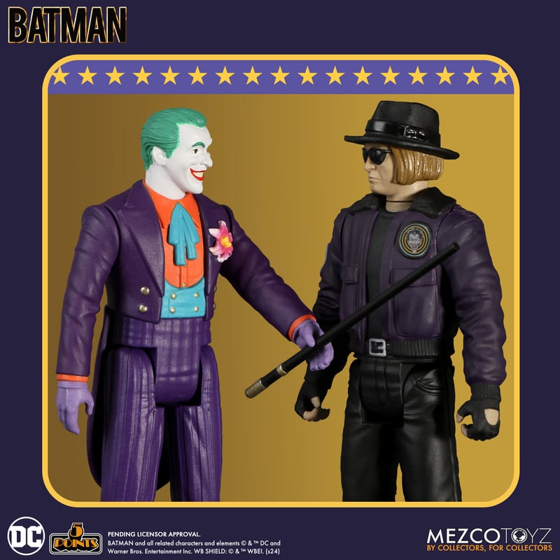 5 Points - Batman (1989): Set of 3 Action Figures (Pre-Order Ships Aug-Oct 2025)