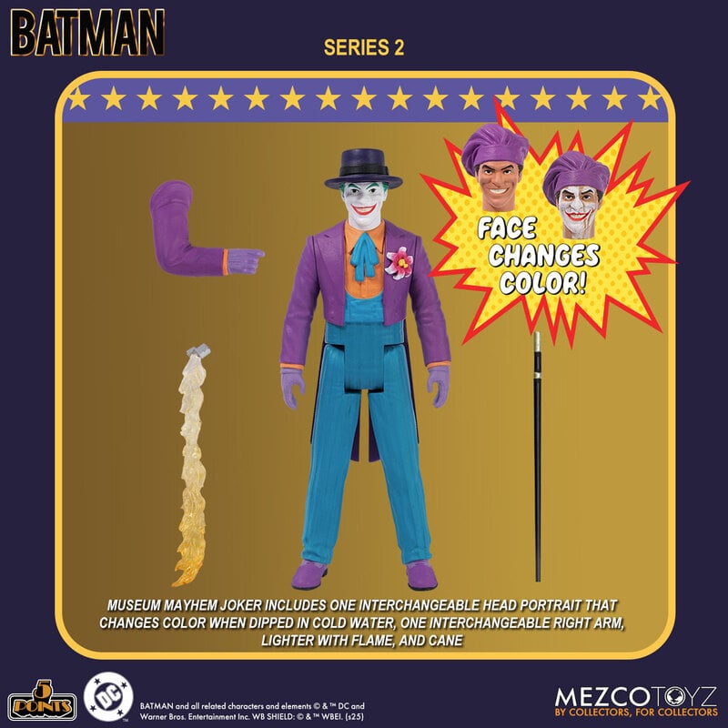 5 Points - Batman (1989) - Series 2 - Set of 3 Action Figures