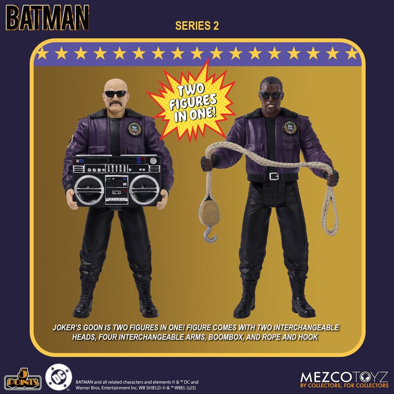 5 Points - Batman (1989) - Series 2 - Set of 3 Action Figures
