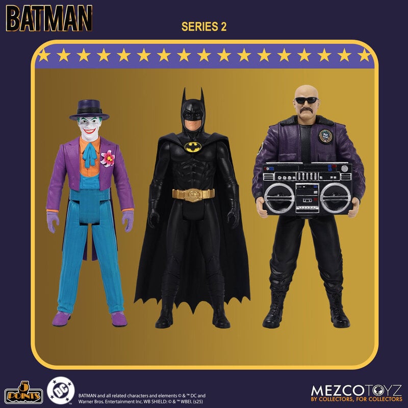 5 Points - Batman (1989) - Series 2 - Set of 3 Action Figures