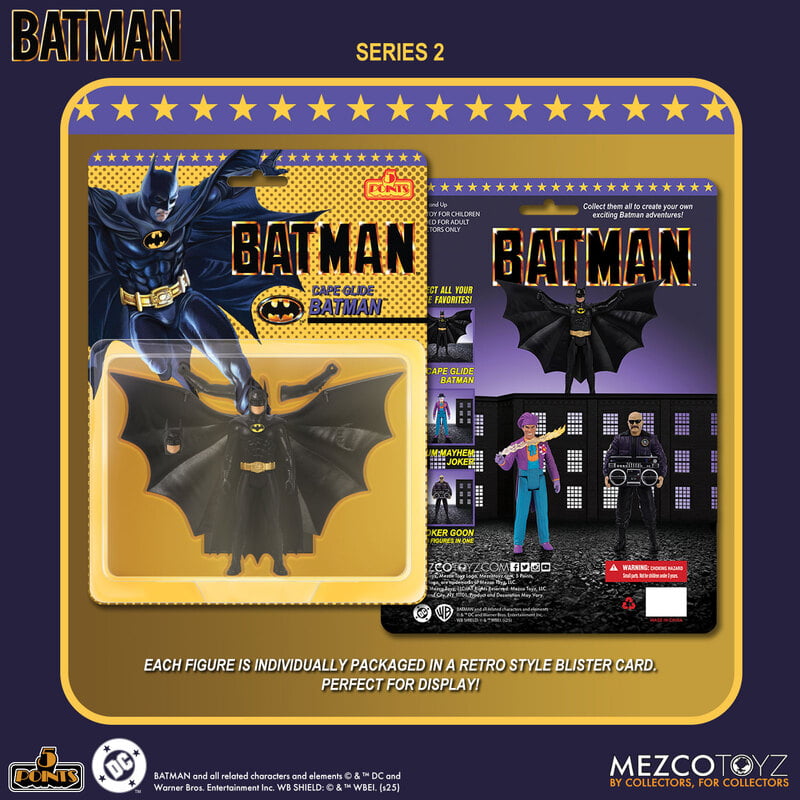 5 Points - Batman (1989) - Series 2 - Set of 3 Action Figures