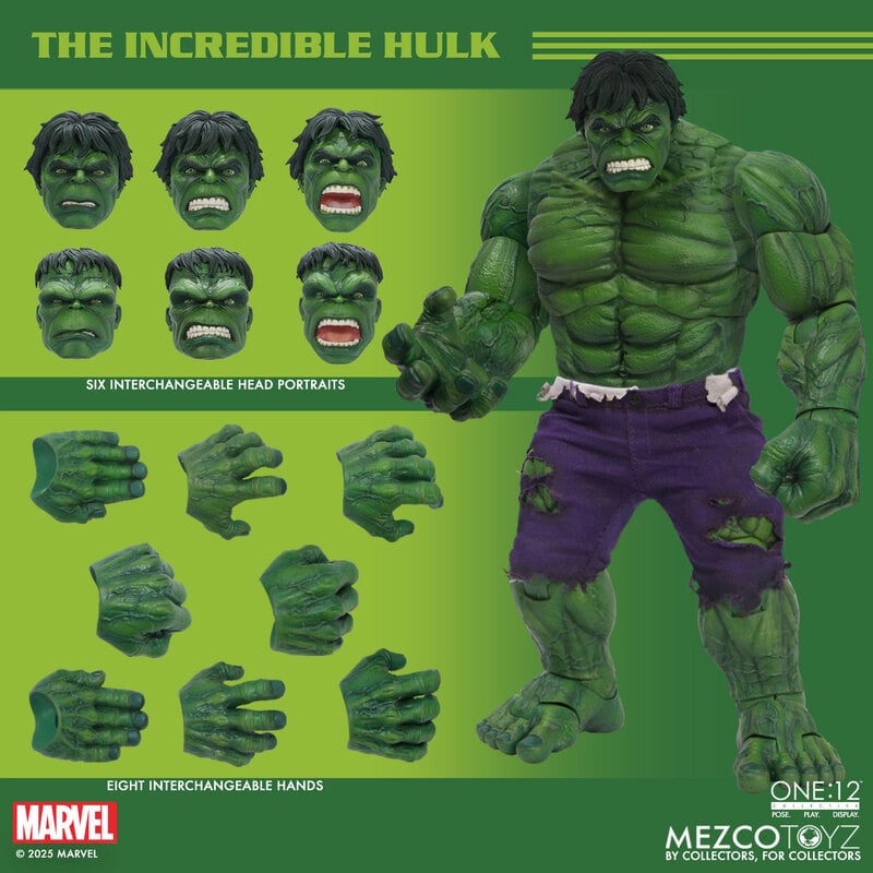 One:12 Collective - Marvel - The Incredible Hulk Action Figure (Pre-Order Ships June 2026)