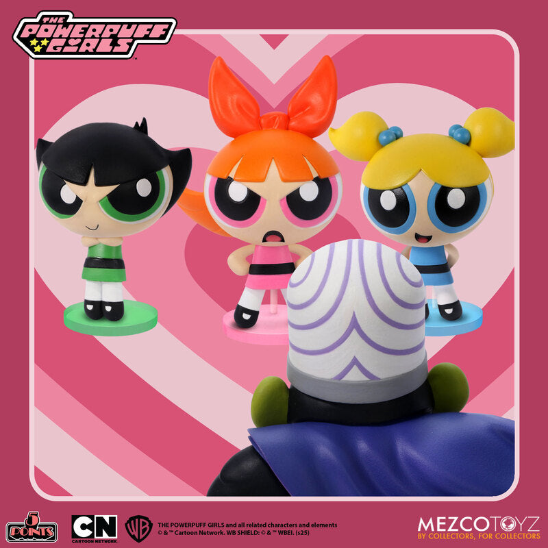 5 Points - The Powerpuff Girls Set of 4 Action Figures (Pre-Order Ships July 2026)