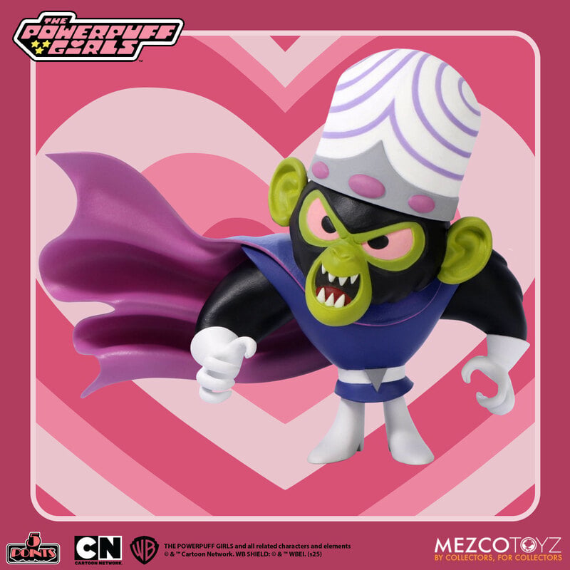 5 Points - The Powerpuff Girls Set of 4 Action Figures (Pre-Order Ships July 2026)
