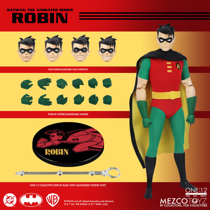 One:12 Collective - Batman: The animated Series - Robin Action Figure (Pre-Order Ships December 2026)