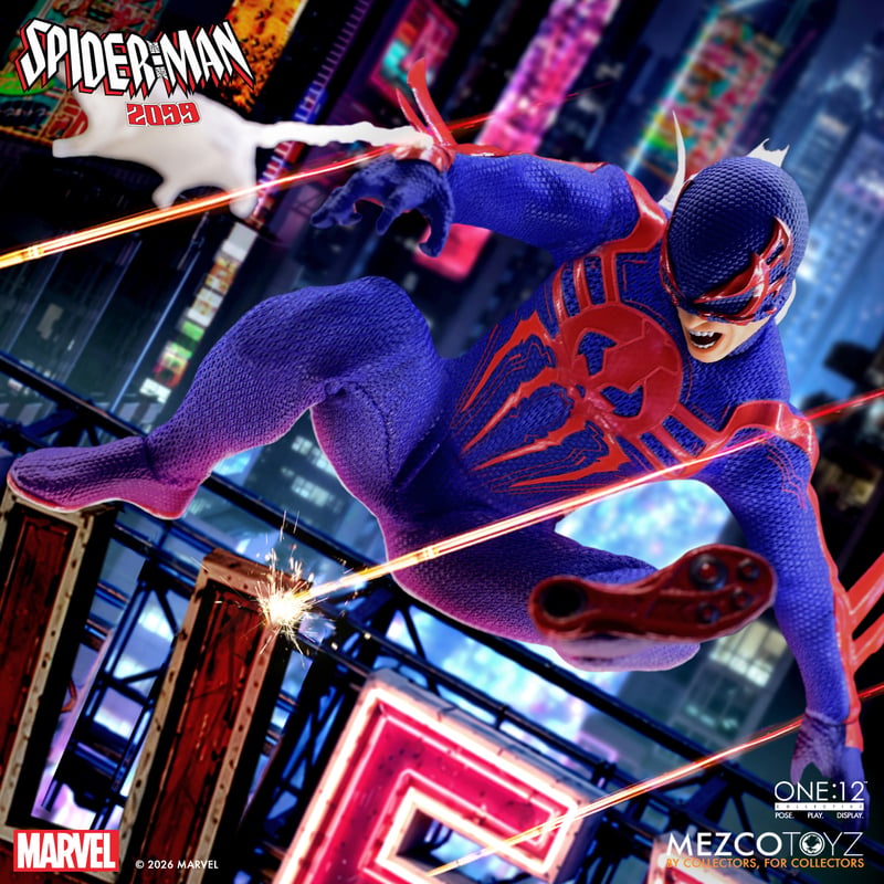 One:12 Collective - Spider-Man - Spider-Man 2099  Action Figure (Pre-Order Ships January 2027)